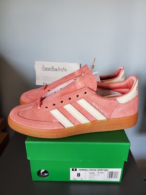 *SHIP NOW* New Adidas Sporty & Rich Handball Spezial Pink IH2610 Size 8 9.5W