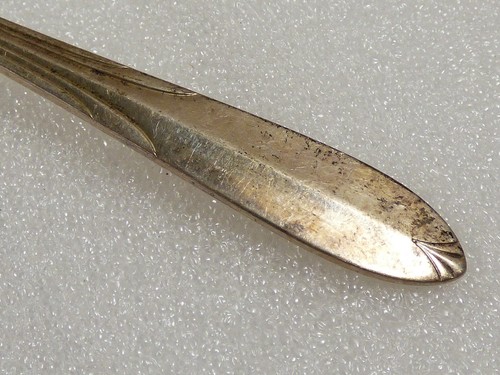 VTG Silverware Overture National Sterling Silver Master Butter Flat Handle 7" - Picture 2 of 6