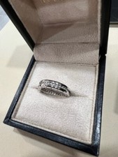 ANELLO BULGARI B01 ORO BIANCO E DIAMANTI BIANCHI !!!SPECIAL PRICE!!!