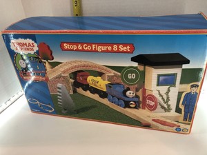wooden train box