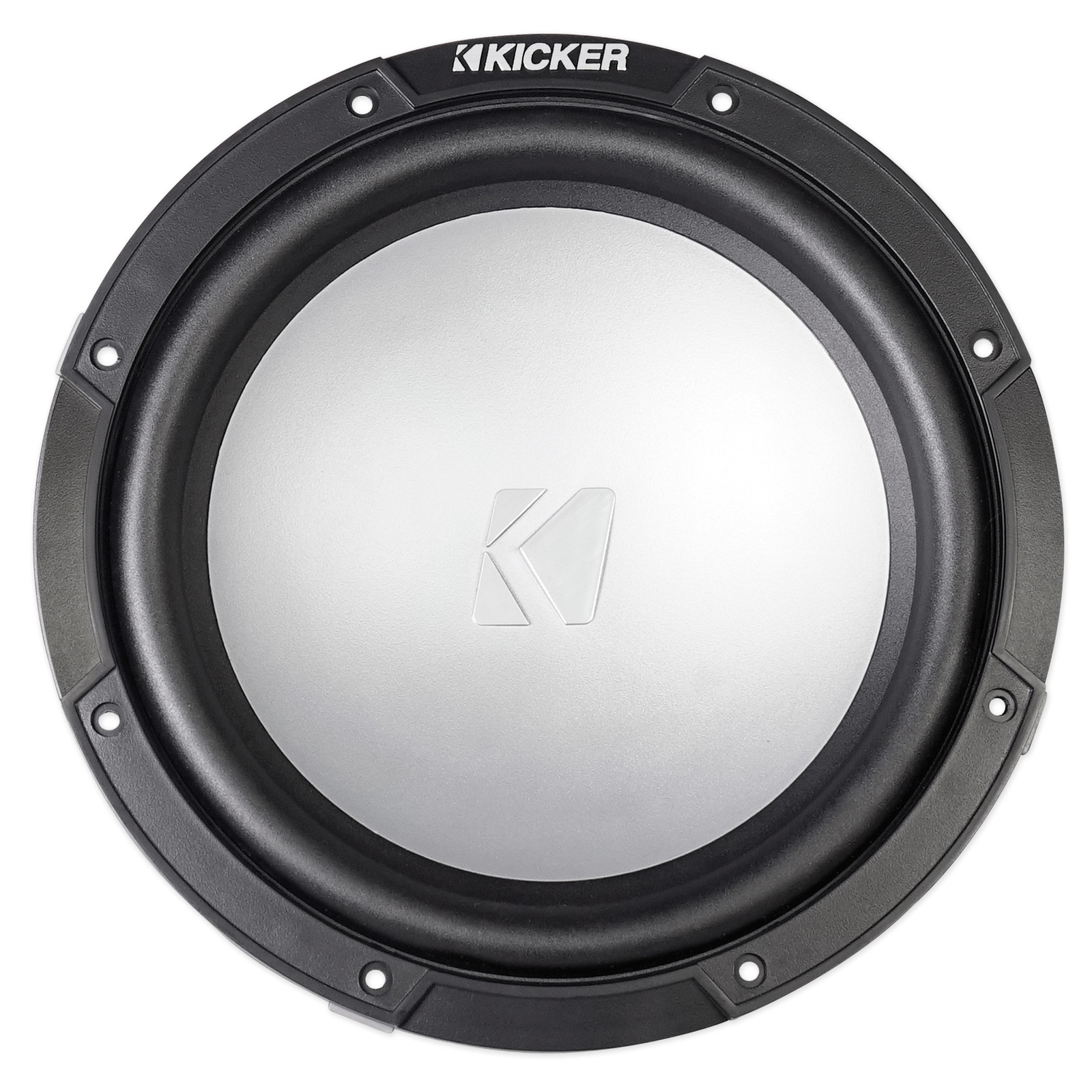 Морской сабвуфер KICKER 45KMF102 10 Free Air SVC Sub KMF10 Белая решетка радиатора со светодиодами