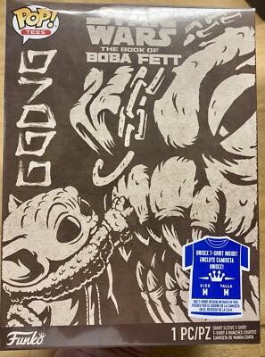 Funko Pop! Boxed Tee: Star Wars - The Book of Boba Fett, Grogu