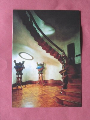 Antoni Gaudi Farbpostkarte Barcelona Modernism Modernismo Casa Batllo