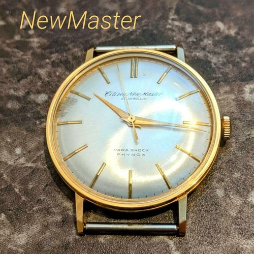 Citizen Newmaster 21 Jewels HR150804 Original Vintage Manual Winding Men's Watch - Picture 7 of 7