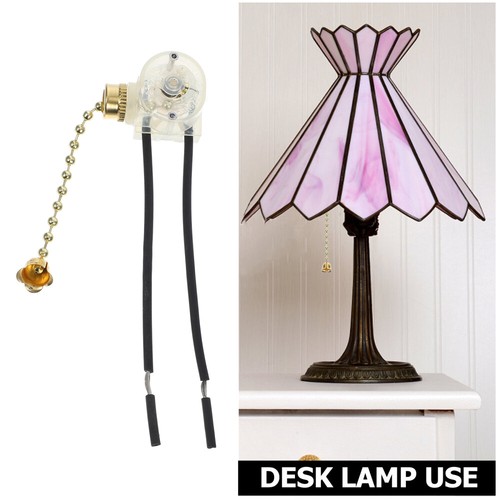 2Pcs Pull Chain Light Fixture Switch Ceiling Light Pull Chain Switch Lamp Pull - Bild 11 von 12