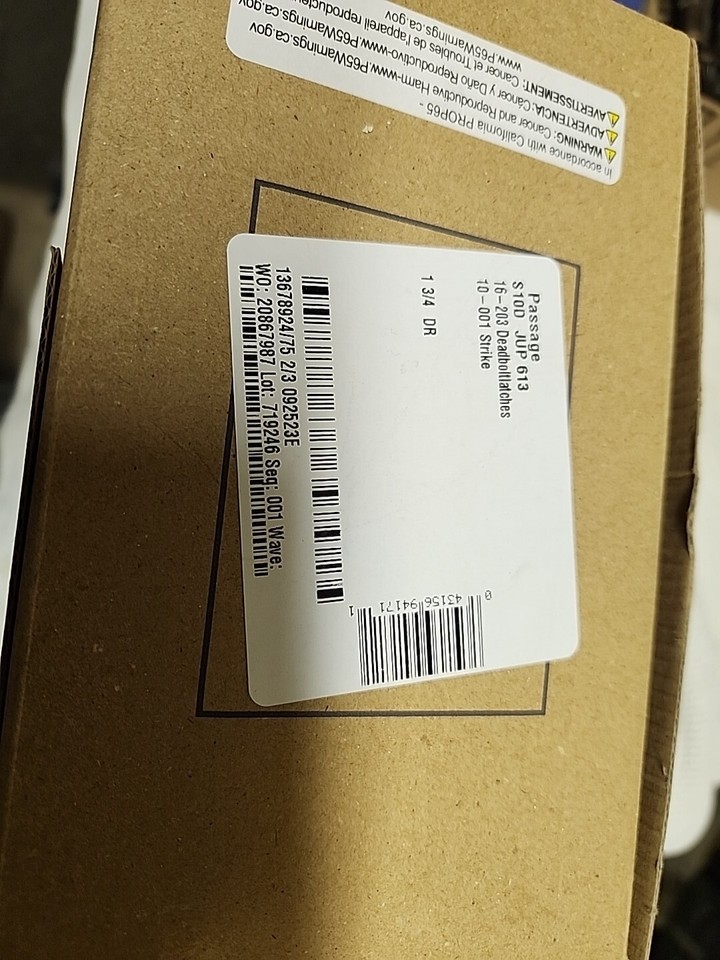 Schlage S10D JUP 613 Passage Knob eBay