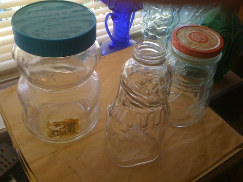Vintage Figural food Bottles Jar - Picture 3 of 6
