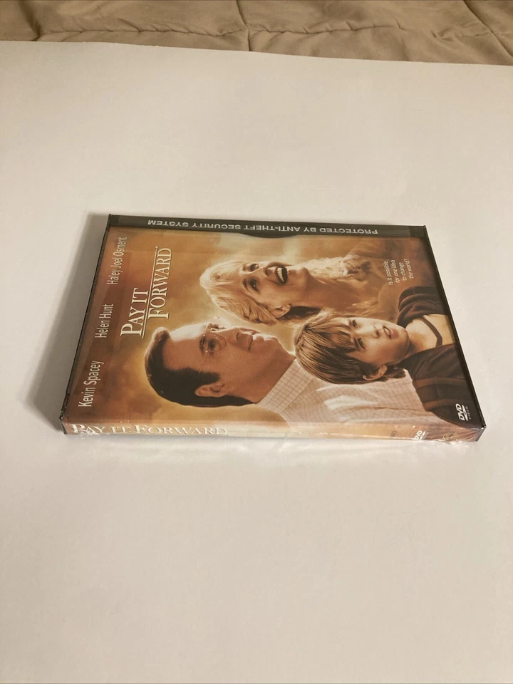 Pay It Forward DVD In Snap Case Widescreen Haley Joel Osment 2000 Movie (NEW) Foto 3 de 4