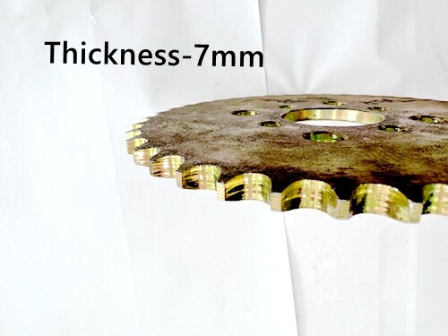 40 Teeth #428 Rear Back Chain Sprocket Cog Mini Jeep Atv Quad Dirt Bike - Picture 3 of 4