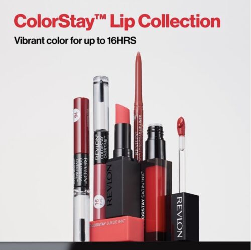 Revlon ColorStay rossetto liquido inchiostro satinato #020 ON A MISSION 0,17 once Ea - Foto 13 di 16