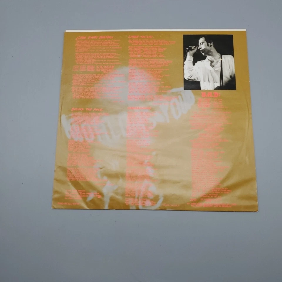 B.A.D Big Audio Dynamite No.10 Upping St. Vinyl 1986 Columbia Records Foto 3 de 4