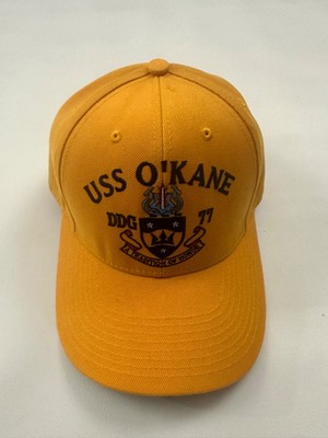 The Corps USS O'Kane DDG 77 OOD Yellow Baseball Cap One Size