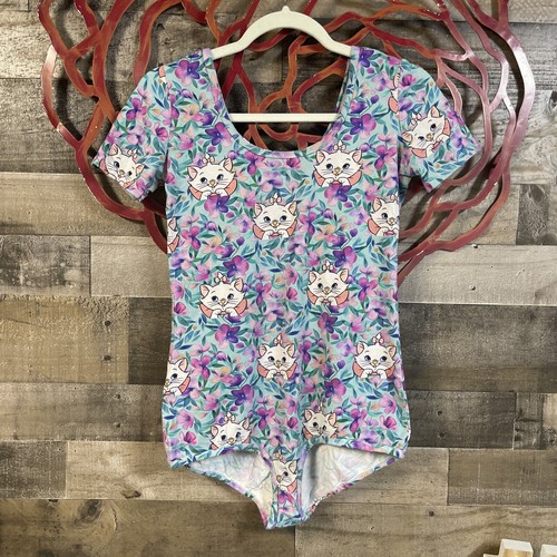 Wild Rich Kids Girls Youth SZ 10 Leotard Leo Disney Aristocats Dance Bodysuit - Picture 1 of 6