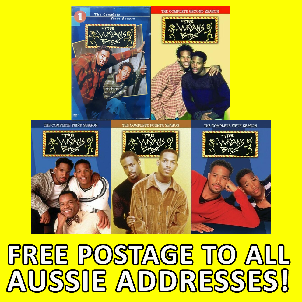 THE WAYANS BROS BROTHERS Complete TV Season Series 1-5 1 2 3 4 5