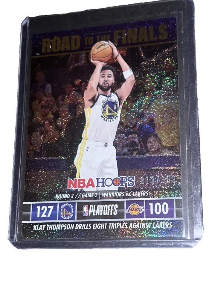 2023-24 NBA Hoops Road To The Finals #13 Klay Thompson /999 - Image 2 of 2