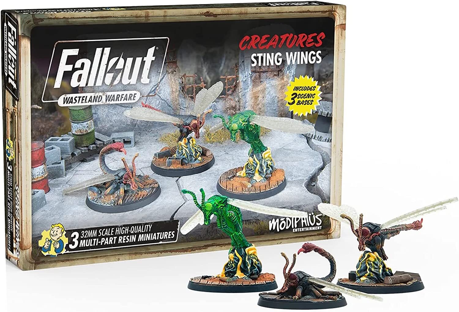 Fallout Wasteland Warfare - Существа Жалокрылы 5290₽