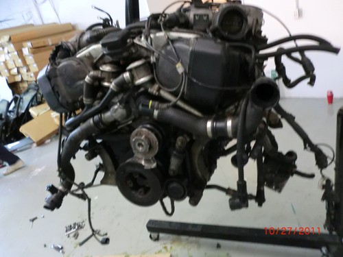 1999 2000 2001 BMW E38 V12 ENGINE MOTOR 750iL 750 5.4L ((145,512 MILES)) - Picture 9 of 12