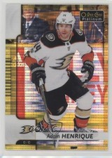 2017-18 O-Pee-Chee Platinum Seismic Gold 8/50 Adam Henrique #16 3ug