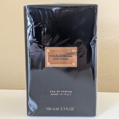 Dolce & Gabbana Velvet Zafferano Eau De Parfum  3.3 fl oz 100 ml Cologne New