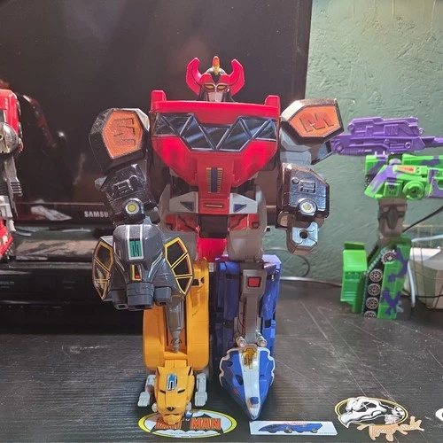 Vintage Mighty Morphin POWER RANGERS MMPR 1993 Megazord Incomplete
