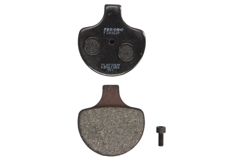 Fits FERODO FDB352P Brake pads FDB352P  platinum, intended use route fits HARLE