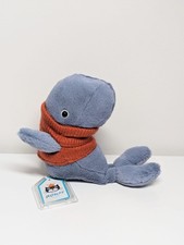 Jellycat Cozy Crew Whale Genuine & New!