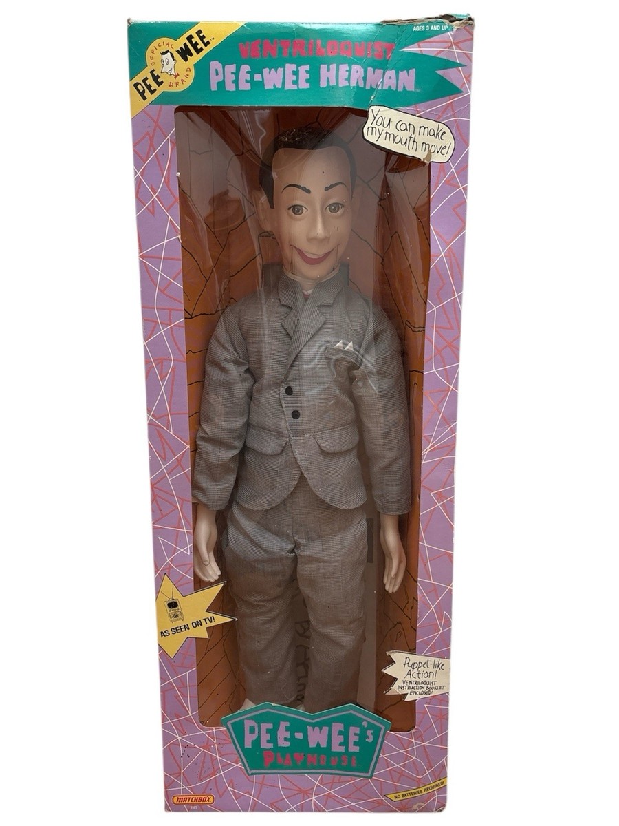 Pee-wee Herman フィギュアとスクーターセット　激レア　ヴィンテージ 1988_Matchbox_Pee-