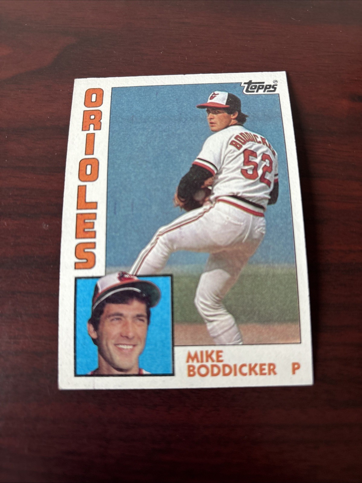 1984 Topps - Mike Boddicker #191 Baltimore Orioles NM-MINT