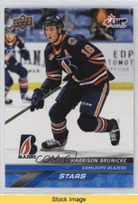 2024-25 Upper Deck CHL Stars Blue Harrison Brunicke #334 READ 0b3