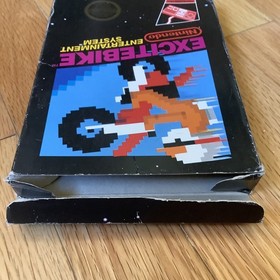 EXCITEBIKE 5-screw CIB w/ manual & box for Nintendo NES (1985), TESTED & WORKS!