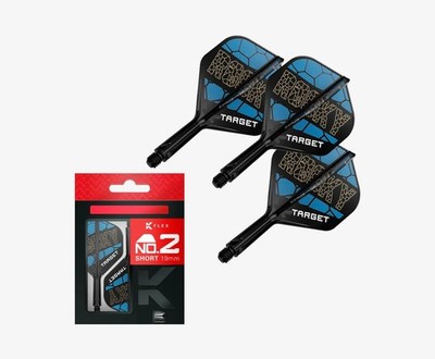 Target K-Flex Josh Rock Flights | Flight-Shaft System | Standard No.2 | Neu