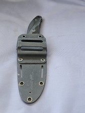 KERSHAW KNIVES #1080ST VERTIGO KEN ONION FIXED-BLADE KNIFE, WITH SHEATH USED V9