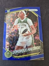 Dominique Malonga Rookie 2025 Panini Prizm WNBA #144 Storm RC BLUE PRIZM 