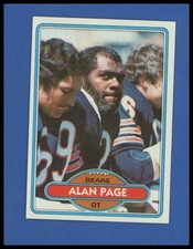 1980 Topps #205 Alan Page Football Card