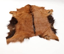 Natural Tanned Sheep Skin Antelope Fur Goat Hide Pelts Springbok Brown