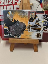 2021-22 Upper Deck SPxfinite, Jeremy Swayman SF-4 1006/2999. Boston Bruins