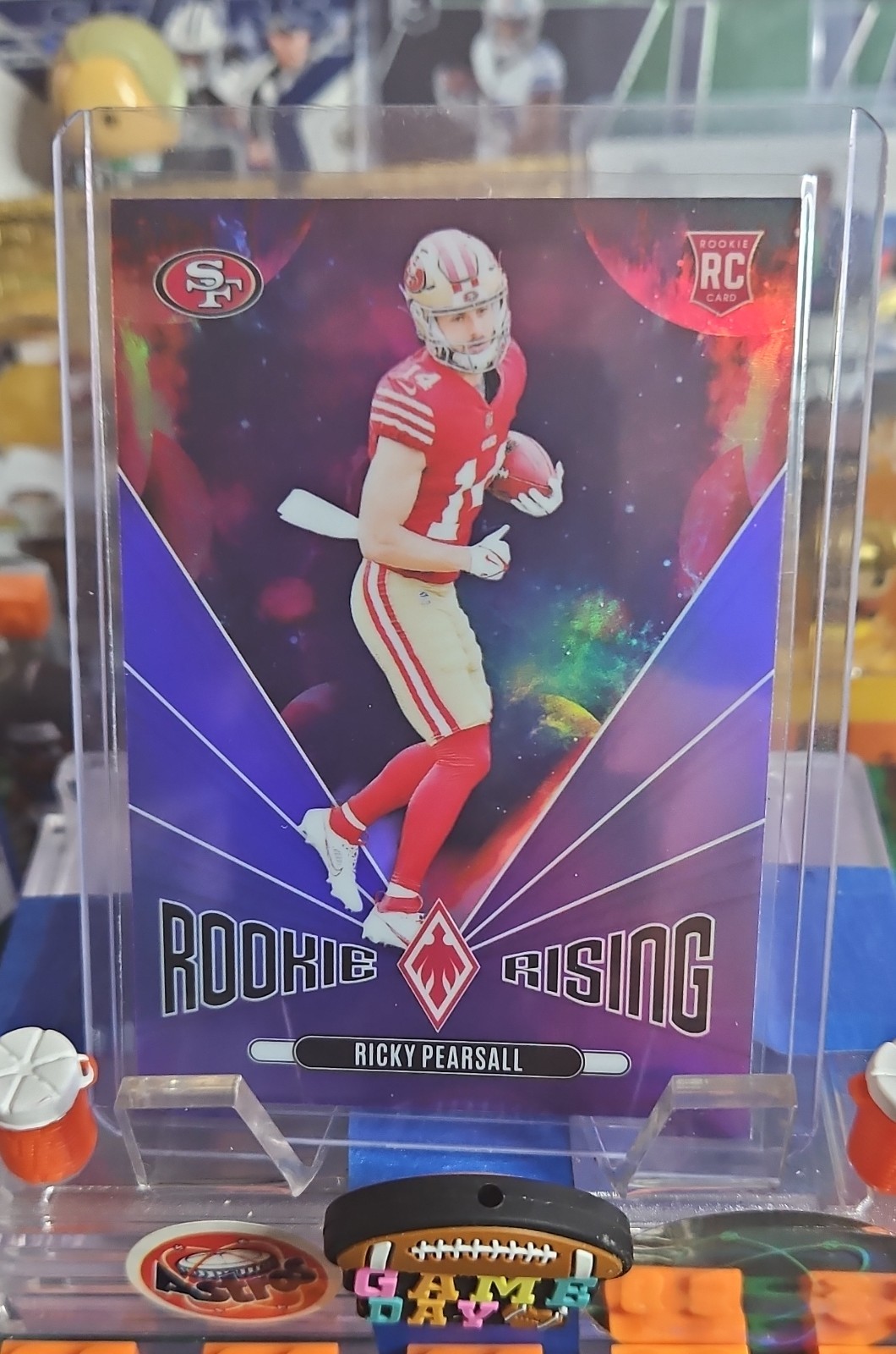 2024 Panini Phoenix - Rookie Rising Ricky Pearsall #RR-RPL Purple (RC)