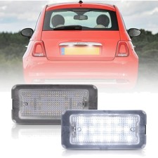 LED Kennzeichenbeleuchtung Canbus Fiat 500 Abarth 595