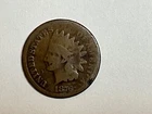 1876 Indian Head Penny Key Date Well Worn Filler #1