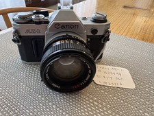 Canon AE-1 35mm Film Camera W/ 50mm Lens