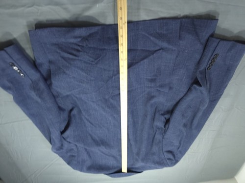 Brooks Brothers Blazer Mens 48L Blue Regent Sport Coat Jacket Textured - Picture 7 of 13