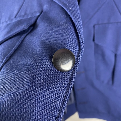 Vintage Band Uniform Blazer Size 42R Royal Blue Demoulin Parade Jacket USA - Picture 5 of 9
