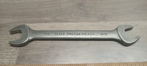 VTG Proto Professional 7/8" & 13/16" Combination Wrench #3040B Made in USA