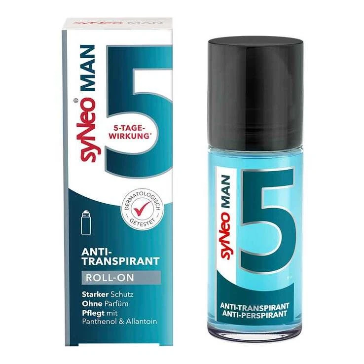 syNeo 5 Antitranspirant Roll-on Man · 50 ml · PZN 19284342 8070194