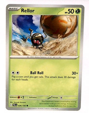 Pokemon Rellor Card 026/193 Paldea Evolved