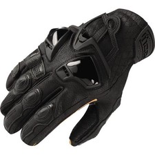 Icon Hypersport Leather Motorcycle Gloves | B...