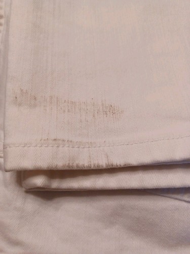Christopher Banks White Inside Stretch Waistband Capri Jeans Size 12 - Picture 9 of 9
