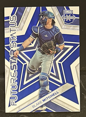 2023 Panini Elite Extra Edition Future Star Status Blue /199 Blake Mitchell #FS2