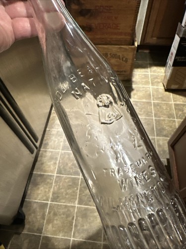 Sol. Bear & Co. Native Embossed Wine Bottle Wilmington North Carolina NC - Picture 8 of 16