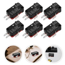10 Pcs Micro Limit Switch Appliance Accessory Quick Button SPDT 1NO 1NC